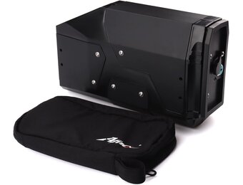 R1250GS Gereedschapskoffer voor motorfiets, waterdicht, 4,2 l, geschikt voor R1250GS R1200 GS LC/ADV F850GS F750GS (roestvrij staal)