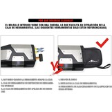 R1250GS Gereedschapskoffer voor motorfiets, waterdicht, 4,2 l, geschikt voor R1250GS R1200 GS LC/ADV F850GS F750GS (roestvrij staal)