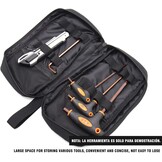 R1250GS Gereedschapskoffer voor motorfiets, waterdicht, 4,2 l, geschikt voor R1250GS R1200 GS LC/ADV F850GS F750GS (roestvrij staal)