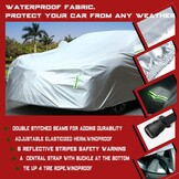 Auto Cover Waterdichte Volledige Auto Cover voor autos All Weather Windproof Snowproof UV-bescherming Outdoor Indoor Car Cover Fit voor Sedan Lengte (tot 470cm)
