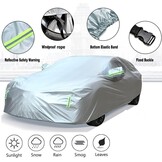 Auto Cover Waterdichte Volledige Auto Cover voor autos All Weather Windproof Snowproof UV-bescherming Outdoor Indoor Car Cover Fit voor Sedan Lengte (tot 470cm)