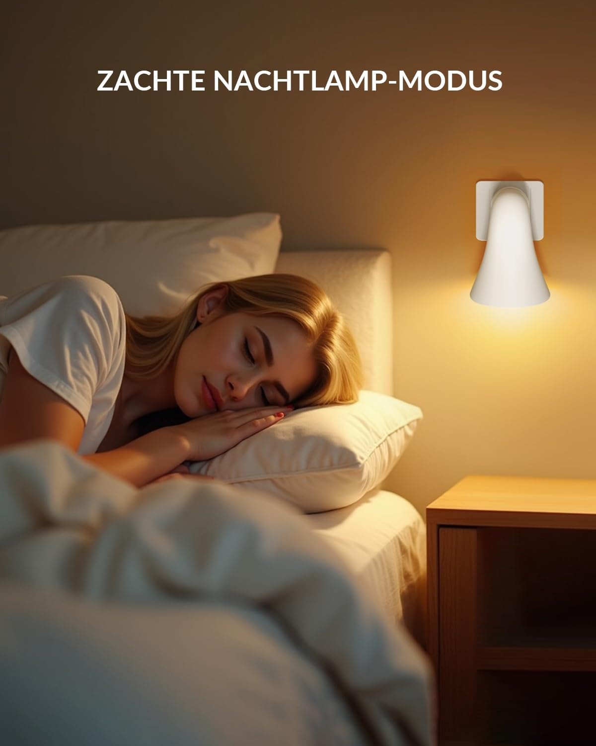 BrightArk LED Wandlampen met Stekker - RGB - 13 Kleuren - 360° Draaibaar - 2 Stuks