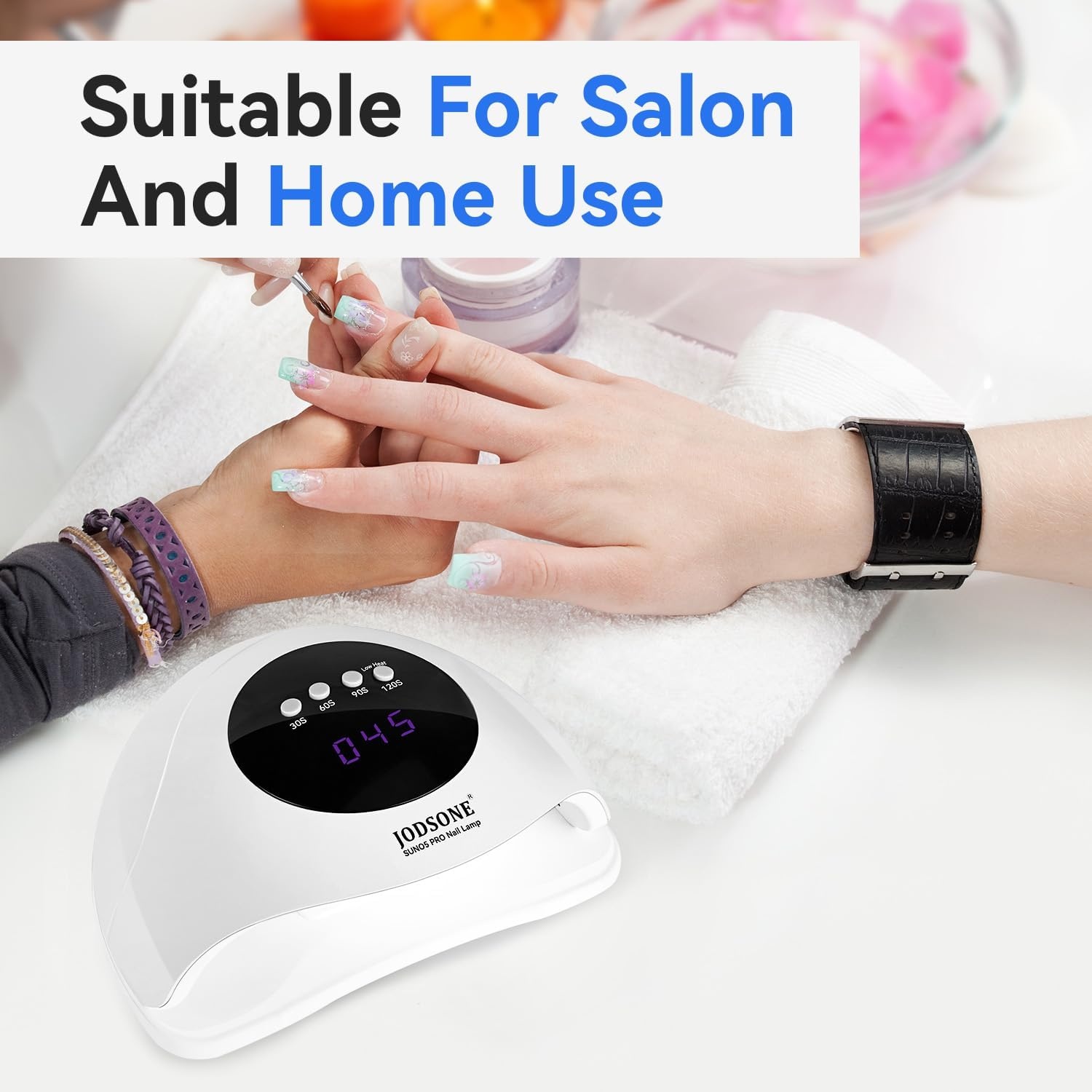 UV LED Nagellamp Wit met 4 Timers & Autosensor - 57% Korting