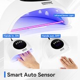 UV LED Nagellamp Wit | 4 Timers | 57% Korting