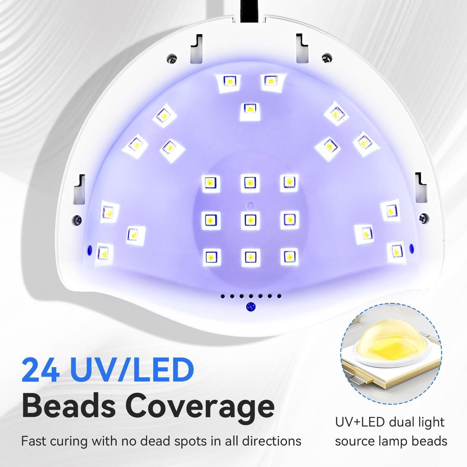 UV LED Nagellamp Wit | 4 Timers | 57% Korting
