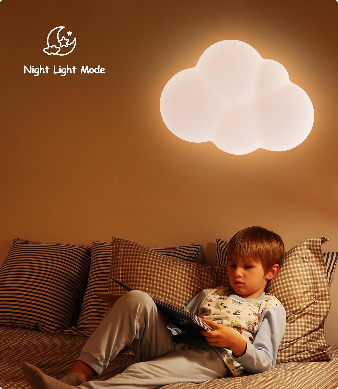 LED Kinderkamer Plafondlamp Wolk 40CM Dimbare Kleurtemperatuur -34%