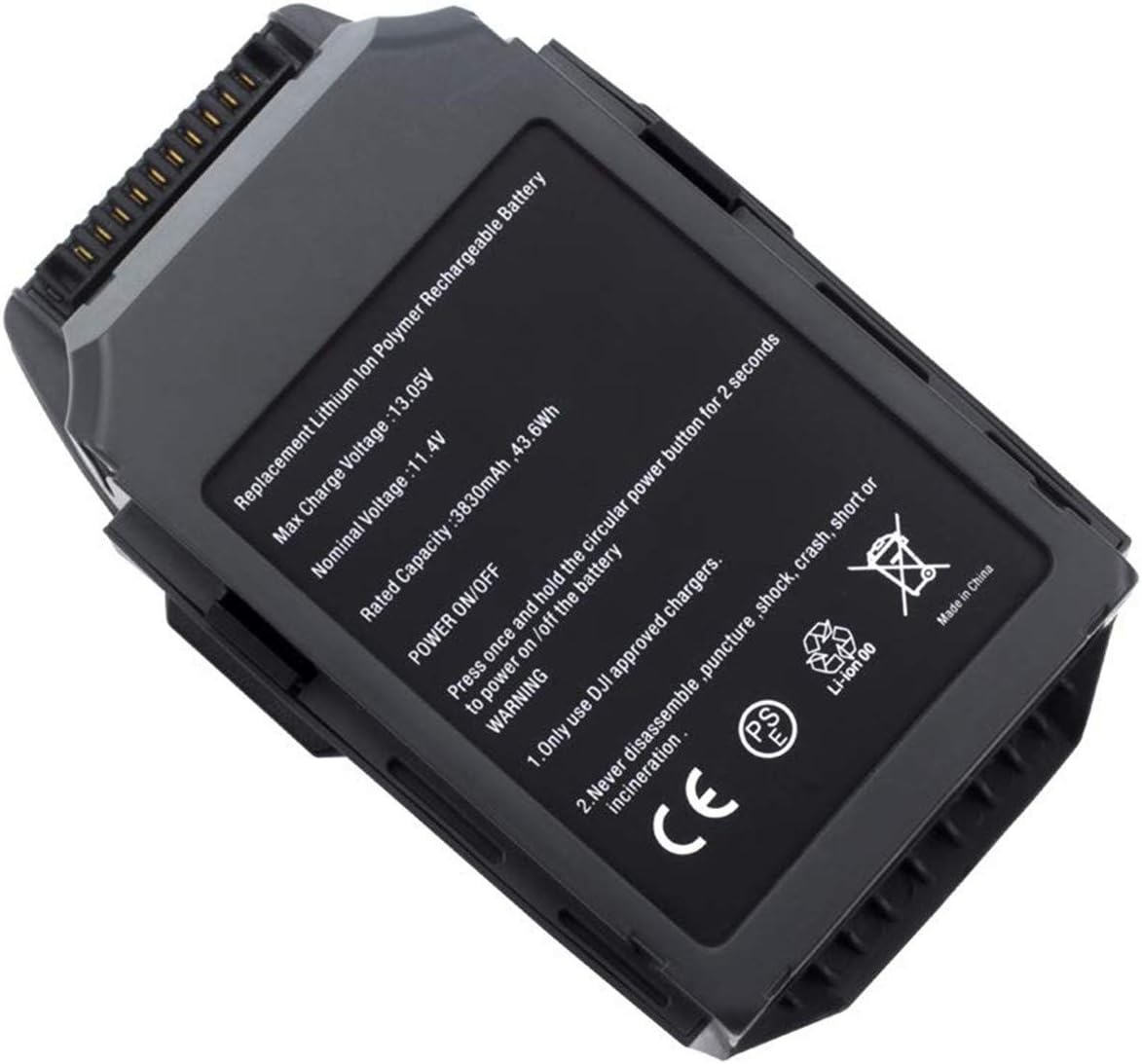 Mavic Pro-batterij LiPo Intelligent Flight Battery-vervanging voor Mavic Pro & Platinum & Alpine White Drone (niet geschikt voor Mavic 2) (11.4V 3830mAh)
