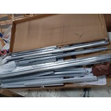 vidaXL Tuinbox 129x67x65 cm bruin