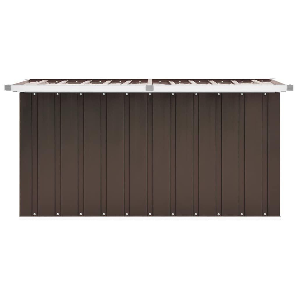 vidaXL Tuinbox 129x67x65 cm bruin