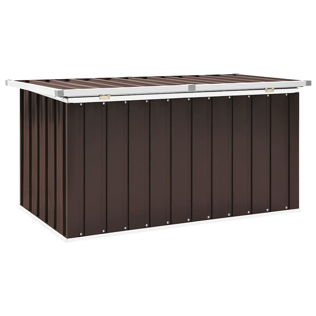 vidaXL Tuinbox 129x67x65 cm bruin
