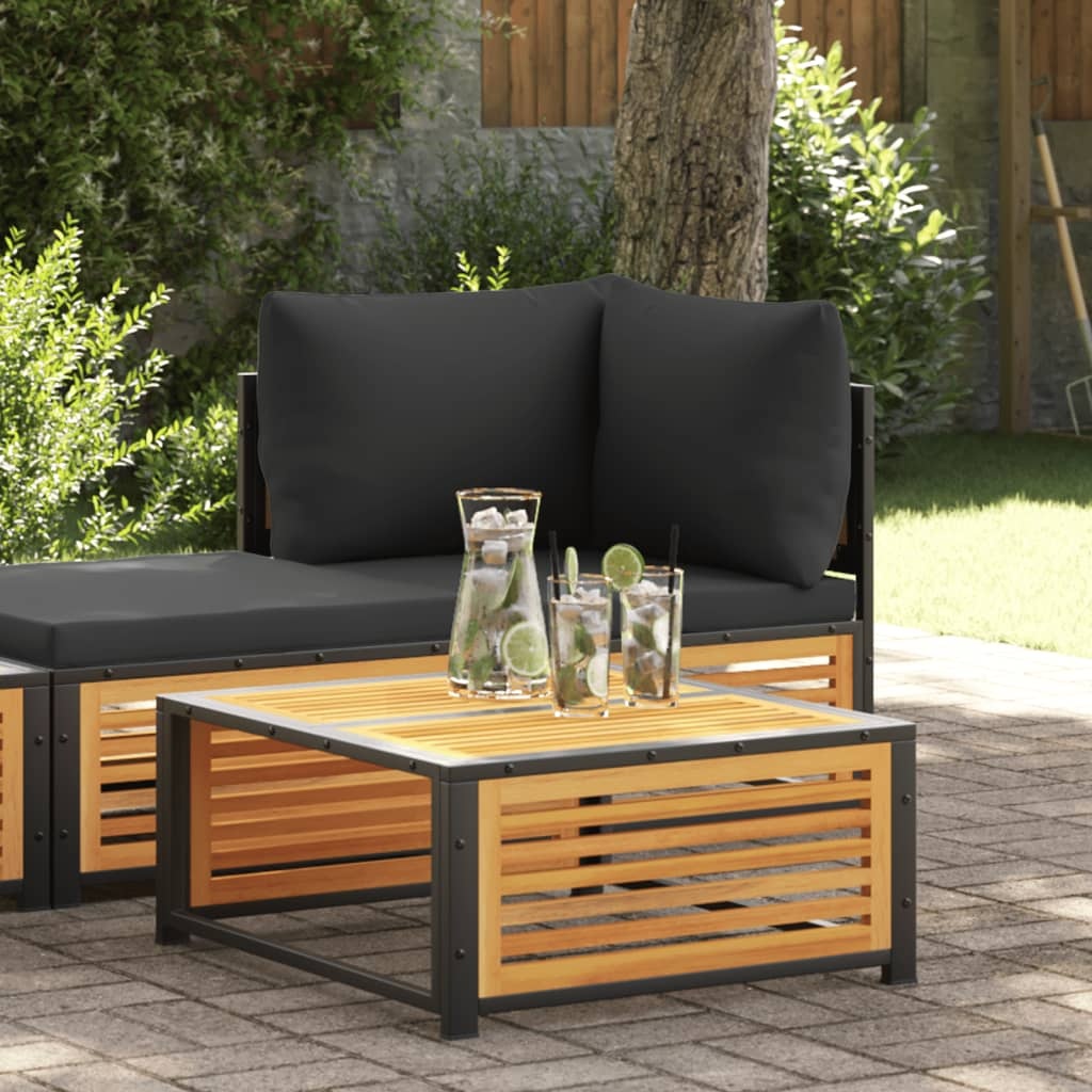 VidaXL Tuintafel Massief Acaciahout 68x68x30 cm - 34% Korting