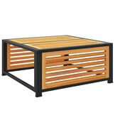 VidaXL Tuintafel Massief Acaciahout 68x68x30 cm - 34% Korting