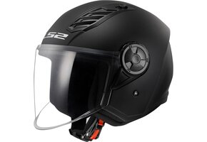 Jethelm LS2 Airflow II Mat Zwart - 34% Korting