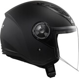 LS2 OF616 Airflow II Solid Kask odrzutowy, czarny matowy, L (59/60)