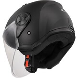 LS2 OF616 Airflow II Solid Kask odrzutowy, czarny matowy, L (59/60)