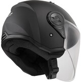 LS2 OF616 Airflow II Solid Kask odrzutowy, czarny matowy, L (59/60)