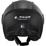 LS2 OF616 Airflow II Solid Kask odrzutowy, czarny matowy, L (59/60)