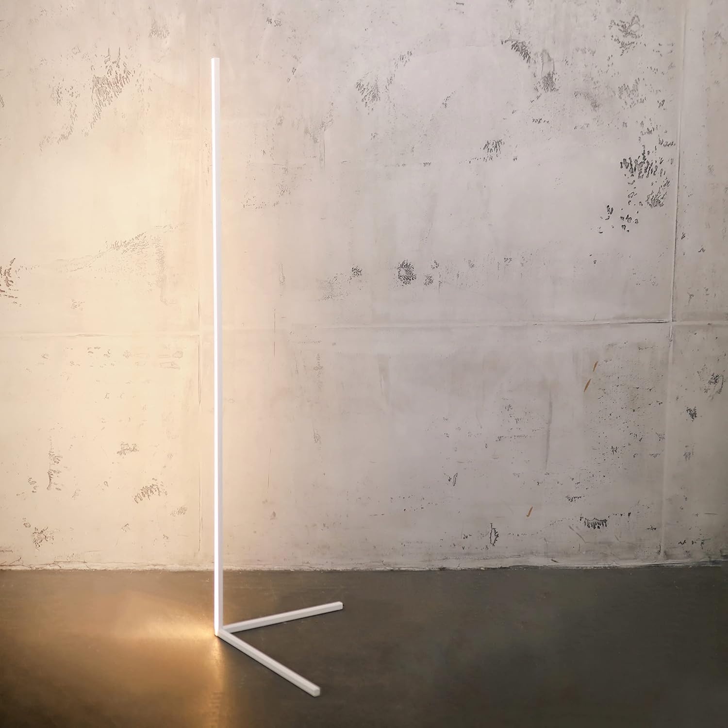 Design LED Vloerlamp 142cm Zwart - 60% Korting