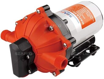 BRAND NEW SEAFLO 55 Series Diaphragm Pump - 12V DC, 5.5 GPM, 60 PSI with HEAVY DUTY PRESSURE SWITCH