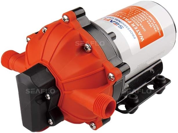 BRAND NEW SEAFLO 55 Series Diaphragm Pump - 12V DC, 5.5 GPM, 60 PSI with HEAVY DUTY PRESSURE SWITCH