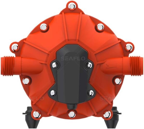 BRAND NEW SEAFLO 55 Series Diaphragm Pump - 12V DC, 5.5 GPM, 60 PSI with HEAVY DUTY PRESSURE SWITCH