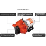BRAND NEW SEAFLO 55 Series Diaphragm Pump - 12V DC, 5.5 GPM, 60 PSI with HEAVY DUTY PRESSURE SWITCH