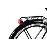 Meisjesfiets 26" 7v Shimano - Zwart - 17" Stalen Frame - 5% Korting
