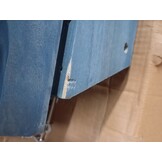 Adirondack Stoel met Voetenbank - Blauw Massief Vurenhout (-54%)