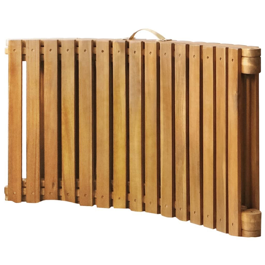 Luxe Ligbed Acaciahout Bruin - 35% Korting