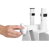 PEPE - Instaphulp voor de Badkuip Verstelbaar (Badkuipen met gladde rand 5-14 cm), Badkuip Reling, Badhandvat voor Senioren, Handgreep voor Badkuip, Bad Reling voor Ondersteuning, Badkuip Rail Grip