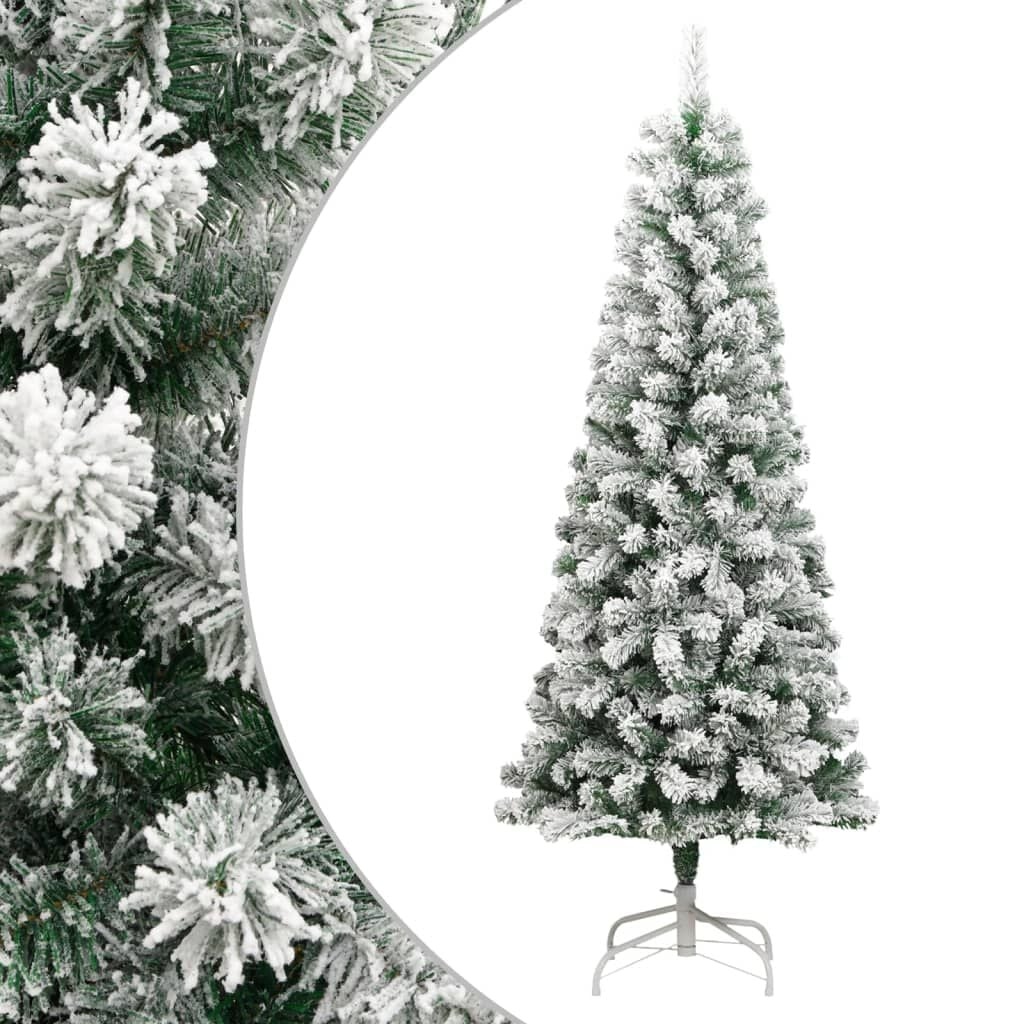 Kunstkerstboom met Sneeuw - 210 cm - 46% Korting