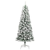 Kunstkerstboom met Sneeuw - 210 cm - 46% Korting