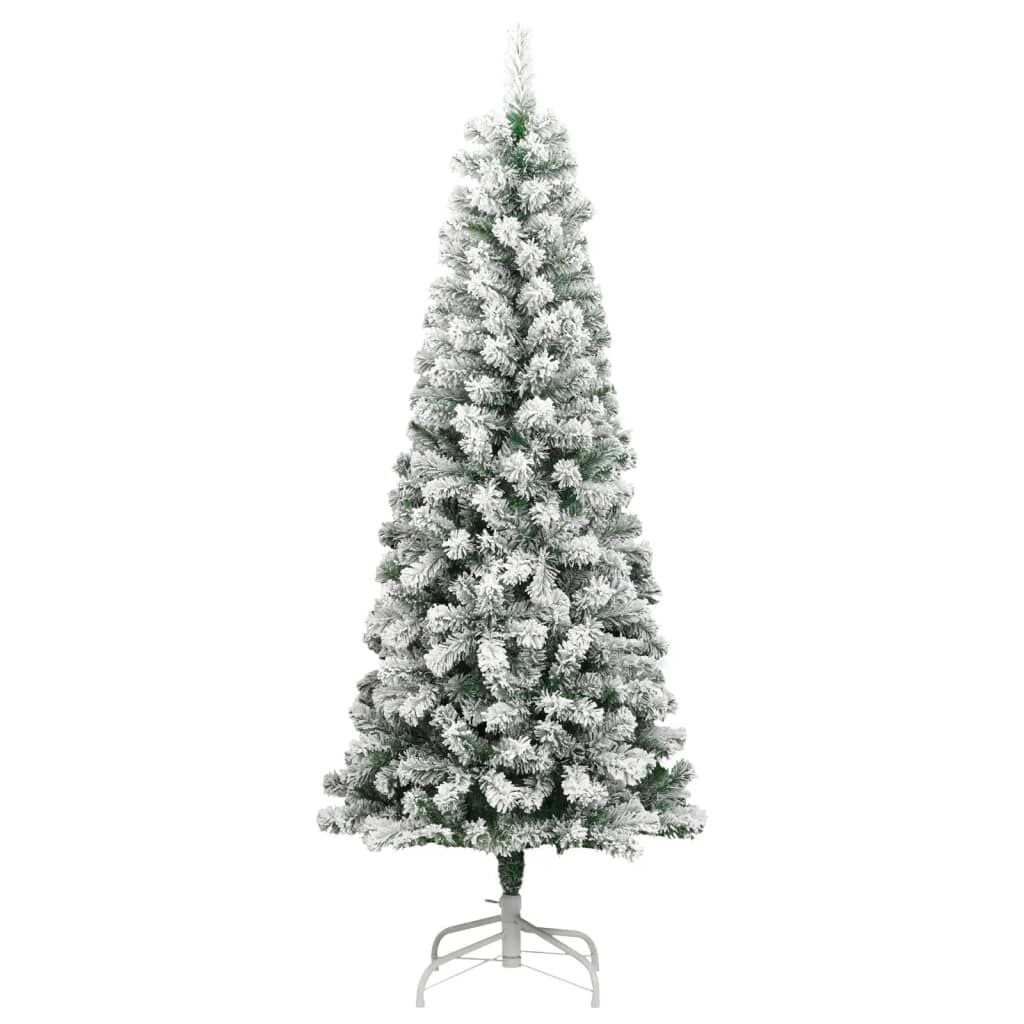 Kunstkerstboom met Sneeuw - 210 cm - 46% Korting