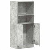 vidaXL Keukenkast 57x41,5x131,5 cm bewerkt hout betongrijs