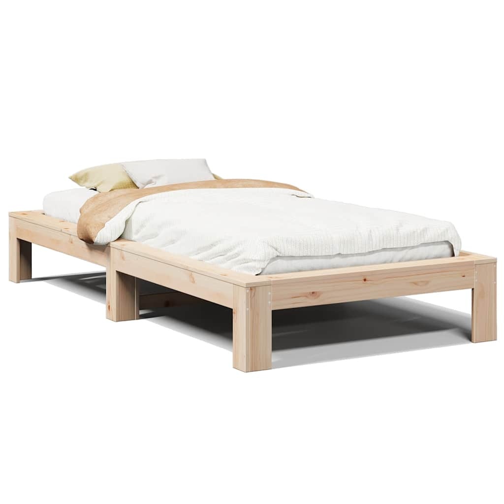 Massief Grenen Bedframe 90x190 cm - 47% Korting!