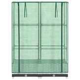 vidaXL Plantenbak verhoogd met kashoes 80x40x123 cm rattanlook