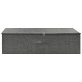 Opbergbox stof antracietkleurig 70x40x18 cm - 57% Korting