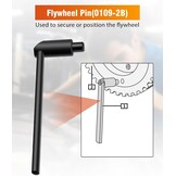 RUIZHI Tandriemgereedschapsset, compatibel met Peugeot 2008 408 308s, compatibel met Citroën C1, C3, C4, PSA voor motor 1.2 Puretech THP | Vti, 1.2 E-Vti | 1.0 Vti