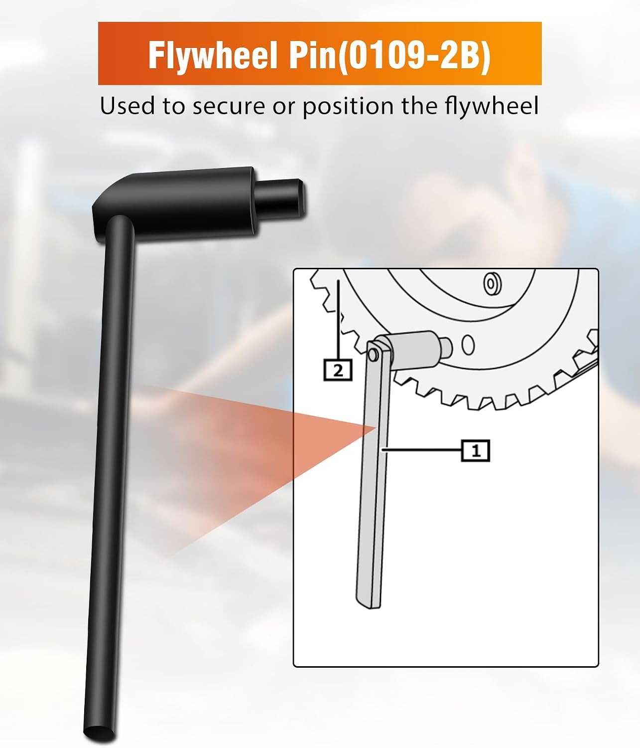RUIZHI Tandriemgereedschapsset, compatibel met Peugeot 2008 408 308s, compatibel met Citroën C1, C3, C4, PSA voor motor 1.2 Puretech THP | Vti, 1.2 E-Vti | 1.0 Vti