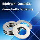 60 stuks sluitringen, hoge kwaliteit 304 roestvrij staal, voor kamerdeuren, Ø 10 mm x 16 mm deursluitringen, duurzame afstandsring voor deurscharnieren, vermindert slijtage en geluiden (zilver)