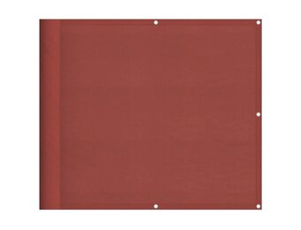 vidaXL Balkonscherm Terracotta 90x800 cm 100% Polyester Oxford