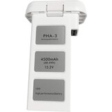 PHA-3 Phantom 3 Battery, Intelligente vervangende vliegaccu voor DJI Phantom 3 Standard, DJI Phantom 3 Pro, DJI Phantom 3 Advanced, DJI Phantom 3 4K, DJI Phantom 3 SE Drone(15.2V 68.4Wh)
