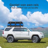 Dakkoffer 20 Kubieke Voet/566 Liter, 1000D Blauw, Met Antislipkussentjes en 10 Riemen, Zacht Opvouwbaar Voor Auto's Met/Zonder Bagagerek - Maat 20CFT/566L-Blauw