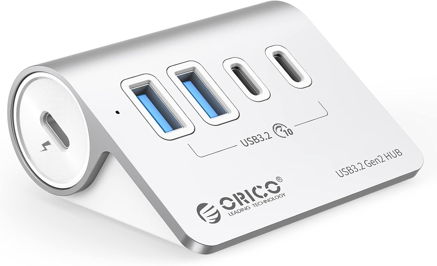 USB Hub 10Gbps | 2x USB-A, 2x USB-C | Aluminium | 59% Korting