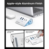 USB Hub 10Gbps | 2x USB-A, 2x USB-C | Aluminium | 59% Korting