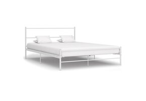 Wit Metalen Bedframe 140x200 cm - 59% Korting!