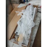 vidaXL Bedframe metaal wit 140x200 cm