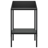 vidaXL Plantenstandaard 56,5x54,5x100 cm verzinkt staal antracietkleur