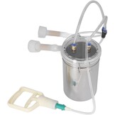 Handmatige Geitenmelkmachine 2L RVS - Draagbaar & Moeitebesparend | 34% Korting
