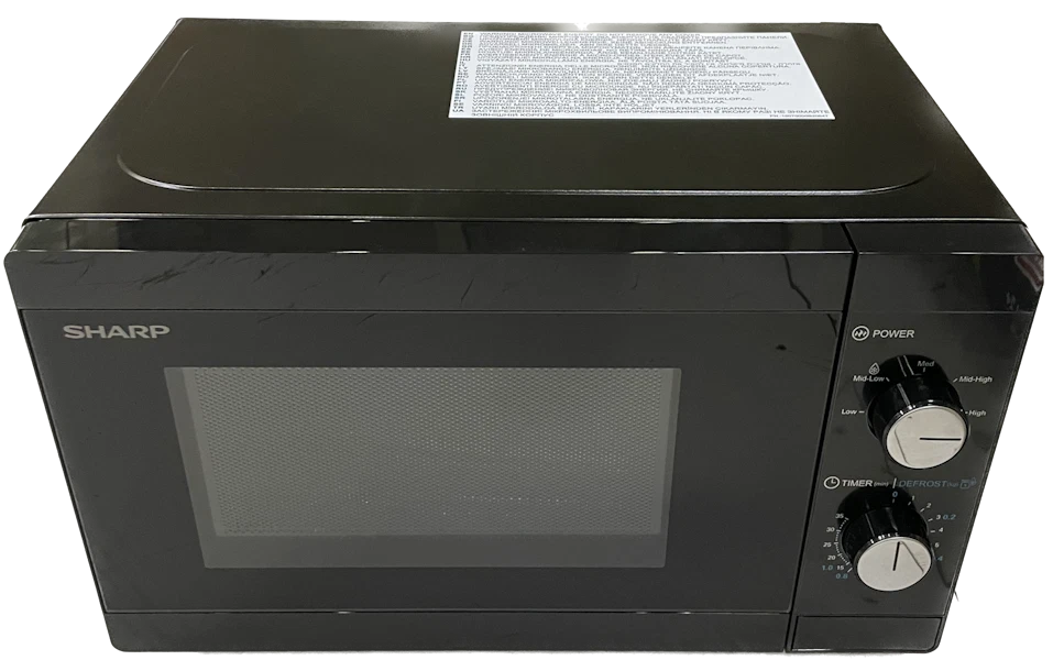 Magnetron Zwart Staal 20L 800W - 59% Korting!